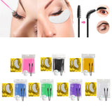 Maxbell Maxbell 4 in 1 Professional Beginner Grafting Eye Lash Eyelash Extensions Set Pink