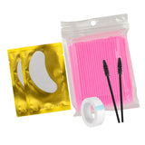 Maxbell Maxbell 4 in 1 Professional Beginner Grafting Eye Lash Eyelash Extensions Set Pink