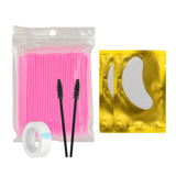 Maxbell Maxbell 4 in 1 Professional Beginner Grafting Eye Lash Eyelash Extensions Set Pink