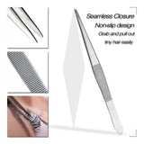 Maxbell Maxbell Professional Eyelash Grafting Extension Tool Eyelash Curler Tweezer Set