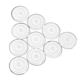 Maxbell Maxbell 10 Pcs Disposable Glue Pad Glue Gasket Flower for False Eyelashes Extension