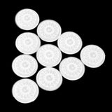 Maxbell Maxbell 10 Pcs Disposable Glue Pad Glue Gasket Flower for False Eyelashes Extension