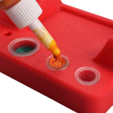 Maxbell Maxbell 6 Hole Silicone Tattoo Pigment Ink Cup Pen Holder Stand Display Storage Rack