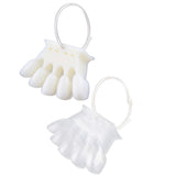 Maxbell Maxbell 10x Nail Art Tips Display Board Practice Tool with Metal Ring Holder Clear