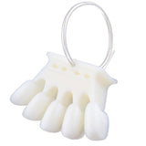 Maxbell Maxbell 10x Nail Art Tips Display Board Practice Tool with Metal Ring Holder Clear