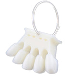 Maxbell Maxbell 10x Nail Art Tips Display Board Practice Tool with Metal Ring Holder Clear