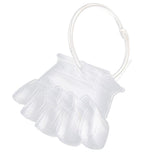 Maxbell Maxbell 10x Nail Art Tips Display Board Practice Tool with Metal Ring Holder Natural
