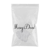 Maxbell Maxbell 10x Nail Art Tips Display Board Practice Tool with Metal Ring Holder Natural