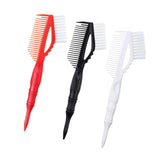 Maxbell Maxbell Anti Slip Weaving Sectioning Foiling Comb f Hair Coloring Highlighting Black