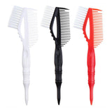 Maxbell Maxbell Anti Slip Weaving Sectioning Foiling Comb f Hair Coloring Highlighting Black