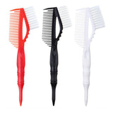 Maxbell Maxbell Anti Slip Weaving Sectioning Foiling Comb f Hair Coloring Highlighting Black