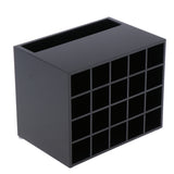 Maxbell 2 Pcs 20 Slots Desk Lipstick Holder Display Cosmetic Organizer Makeup Case