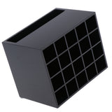 Maxbell 2 Pcs 20 Slots Desk Lipstick Holder Display Cosmetic Organizer Makeup Case