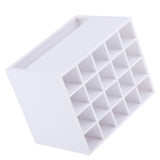 Maxbell 2 Pcs 20 Slots Desk Lipstick Holder Display Cosmetic Organizer Makeup Case