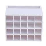 Maxbell 2 Pcs 20 Slots Desk Lipstick Holder Display Cosmetic Organizer Makeup Case
