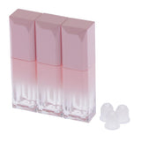 Maxbell 6Pcs Lip Gloss Tube Small Lipstick Tube DIY Sample Cosmetic Container Vials