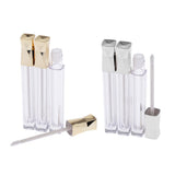 Maxbell 6Pcs Lip Gloss Tube Small Lipstick Tube DIY Sample Cosmetic Container Vials