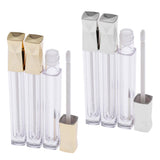 Maxbell 6Pcs Lip Gloss Tube Small Lipstick Tube DIY Sample Cosmetic Container Vials