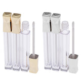 Maxbell 6Pcs Lip Gloss Tube Small Lipstick Tube DIY Sample Cosmetic Container Vials