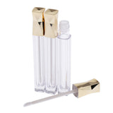 Maxbell 6Pcs Lip Gloss Tube Small Lipstick Tube DIY Sample Cosmetic Container Vials