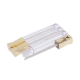 Maxbell 6Pcs Lip Gloss Tube Small Lipstick Tube DIY Sample Cosmetic Container Vials