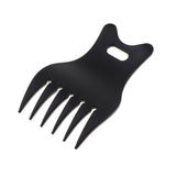 Maxbell Maxbell Professional Plastic Wide Tooth Oily Hair Comb Styling Hair Lift Combs Black