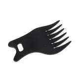 Maxbell Maxbell Professional Plastic Wide Tooth Oily Hair Comb Styling Hair Lift Combs Black