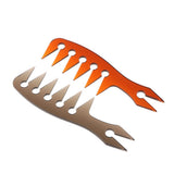 Maxbell 2 Sides Professional Wide Tooth Oily Hair Comb Styling Hair Lift Combs 2pcs