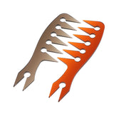 Maxbell Maxbell 2 Sides Professional Wide Tooth Oily Hair Comb Styling Hair Lift Combs Brown