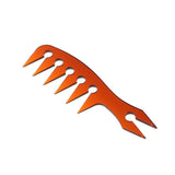 Maxbell Maxbell 2 Sides Professional Wide Tooth Oily Hair Comb Styling Hair Lift Combs Brown