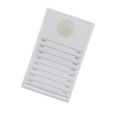 Maxbell Maxbell Acrylic False Eyelash Storage Case Organizer Lash Glue Holder Pallet Set Jade Stone