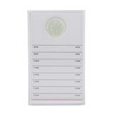 Maxbell Maxbell Acrylic False Eyelash Storage Case Organizer Lash Glue Holder Pallet Set Jade Stone