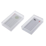 Maxbell Maxbell Acrylic False Eyelash Storage Case Organizer Lash Glue Holder Pallet Set Jade Stone