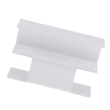 Maxbell White Plastic Tweezers Display Stand Holder Shelf For Eyelash Extensions 2x