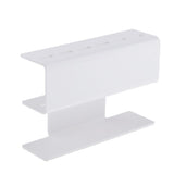 Maxbell Maxbell Plastic Tweezers Scissors Display Stand Holder Shelf For Eyelash Extensions White
