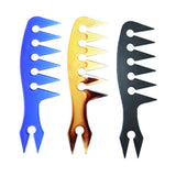 Maxbell Maxbell Pro Double-sided Wide Tooth Oily Hair Comb Styling Hair Lift Comb Amber