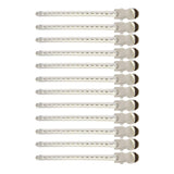Maxbell Maxbell 12X Steel Hairdressing Sectioning Clamps Salon Hair Styling Duck Clips Grips
