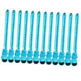 Maxbell Maxbell 14pcs Duckbill Clips 3.5'' Curling Clip Grips for Hair Styling Makeup Blue