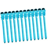 Maxbell Maxbell 14pcs Duckbill Clips 3.5'' Curling Clip Grips for Hair Styling Makeup Blue