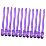 Maxbell Maxbell 14pcs Duckbill Clips 3.5'' Curling Clip Grips for Hair Styling Makeup Purple
