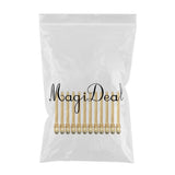 Maxbell Maxbell 14pcs Duckbill Clips 3.5'' Curling Clip Grips for Hair Styling Makeup Yellow