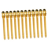 Maxbell Maxbell 14pcs Duckbill Clips 3.5'' Curling Clip Grips for Hair Styling Makeup Yellow