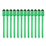 Maxbell Maxbell 12PCS Steel Hairdressing Sectioning Clamps Salon Hair Styling Duck Clip Grip
