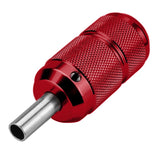 Maxbell Maxbell Aluminum Alloy Auto Lock Cartridge Tattoo Grip Tube Tattoo Handle Bar Red