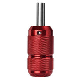 Maxbell Maxbell Aluminum Alloy Auto Lock Cartridge Tattoo Grip Tube Tattoo Handle Bar Red