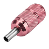 Maxbell Maxbell Aluminum Alloy Auto Lock Cartridge Tattoo Grip Tube Tattoo Handle Bar Pink