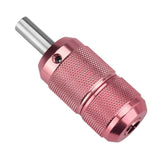 Maxbell Maxbell Aluminum Alloy Auto Lock Cartridge Tattoo Grip Tube Tattoo Handle Bar Pink