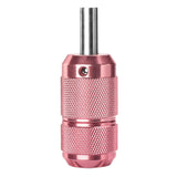 Maxbell Maxbell Aluminum Alloy Auto Lock Cartridge Tattoo Grip Tube Tattoo Handle Bar Pink