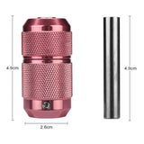 Maxbell Maxbell Aluminum Alloy Auto Lock Cartridge Tattoo Grip Tube Tattoo Handle Bar Pink