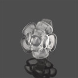 Maxbell Maxbell 50PCS Clear Rose Display Ring For False Nail Art Polish UV Gel Tips Showing